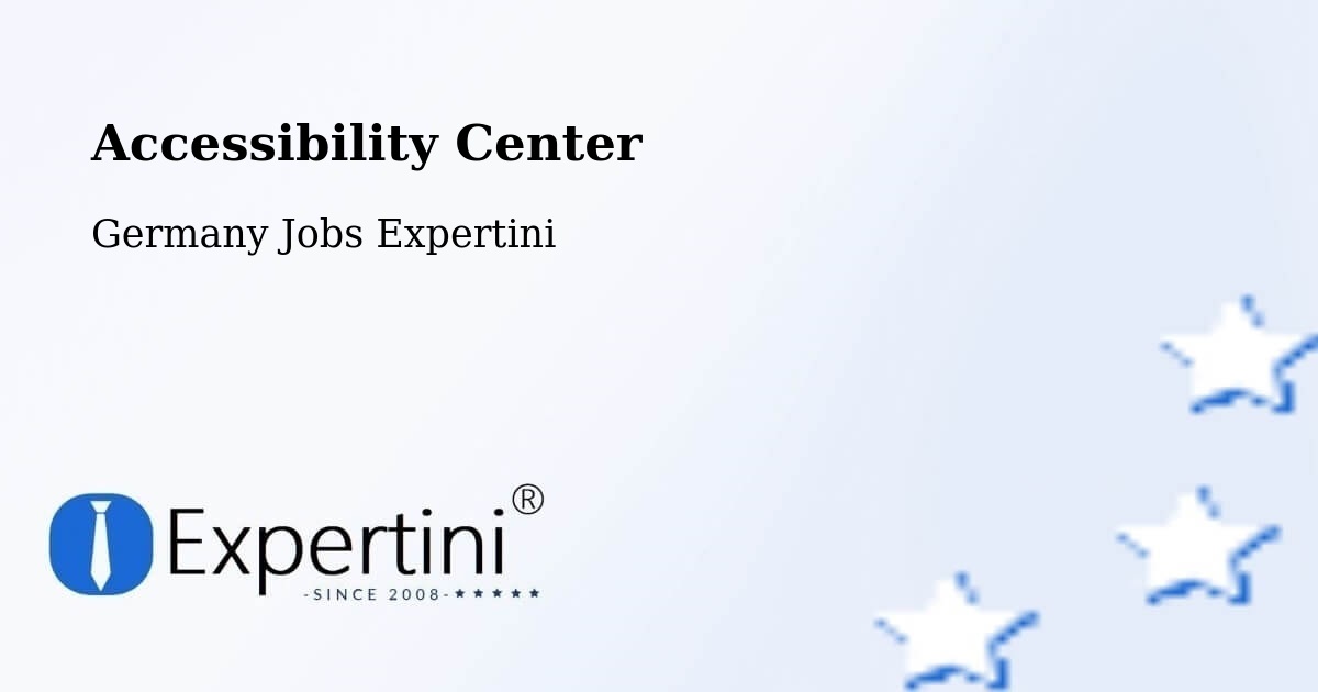 Accessibility Statement – Taunusstein - Germany Jobs Expertini